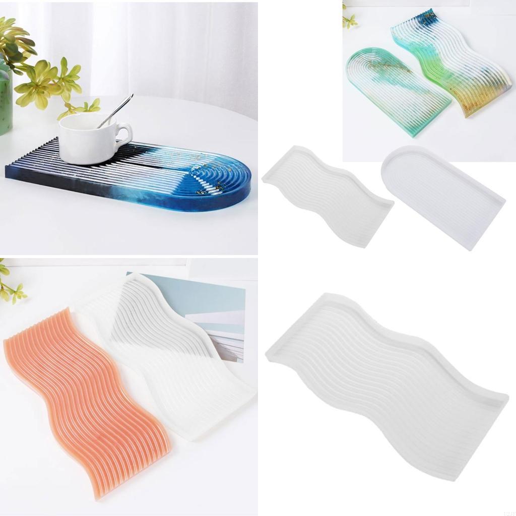 Serving Tray Mold - Servindo Borad Crystal Epoxy Mold Molde