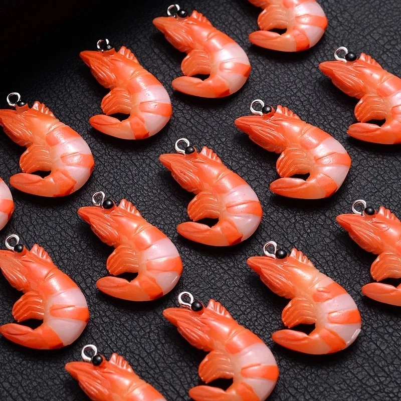 Resin Craft Projects - 10 Peças de Pingentes 3D Simulados