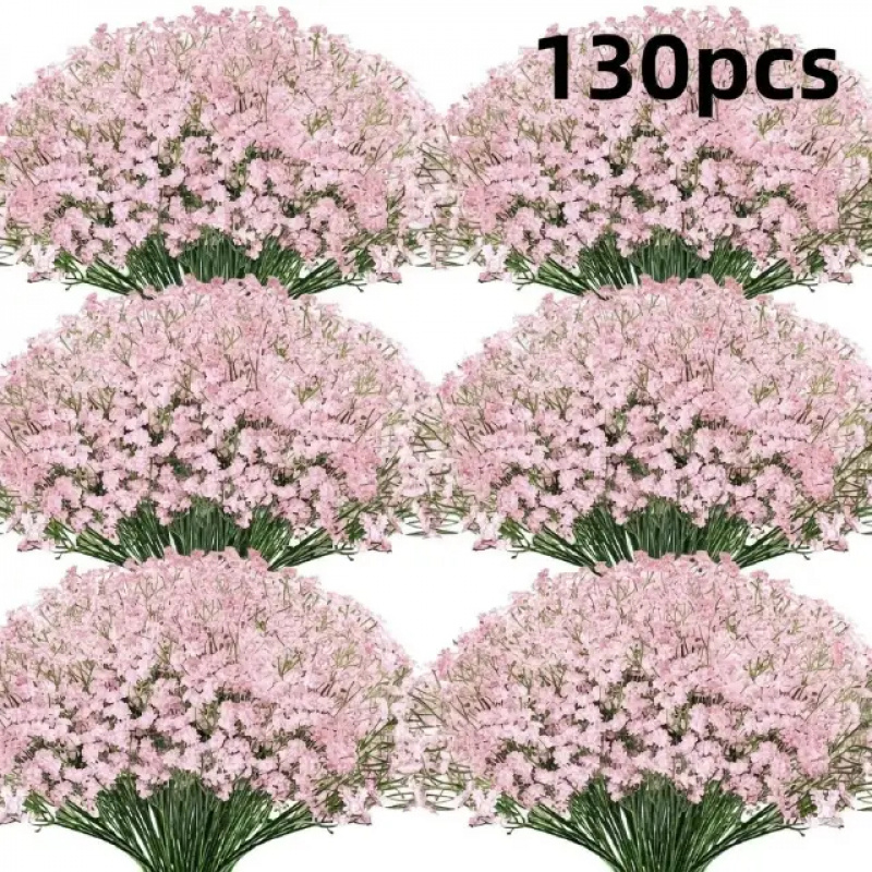 Dried Flower Bulk - Buquê de Flores Artificiais de Gypsophila