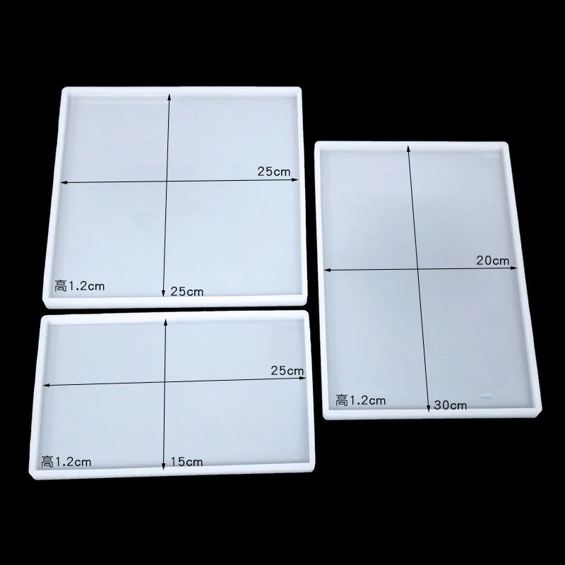 Molde de silicone para resina, - Serving Tray Mold avaliação e preço
